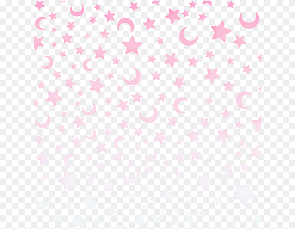 Pastel Star White Background And Pink And Gold Stars, Pattern, Confetti, Paper Free Png