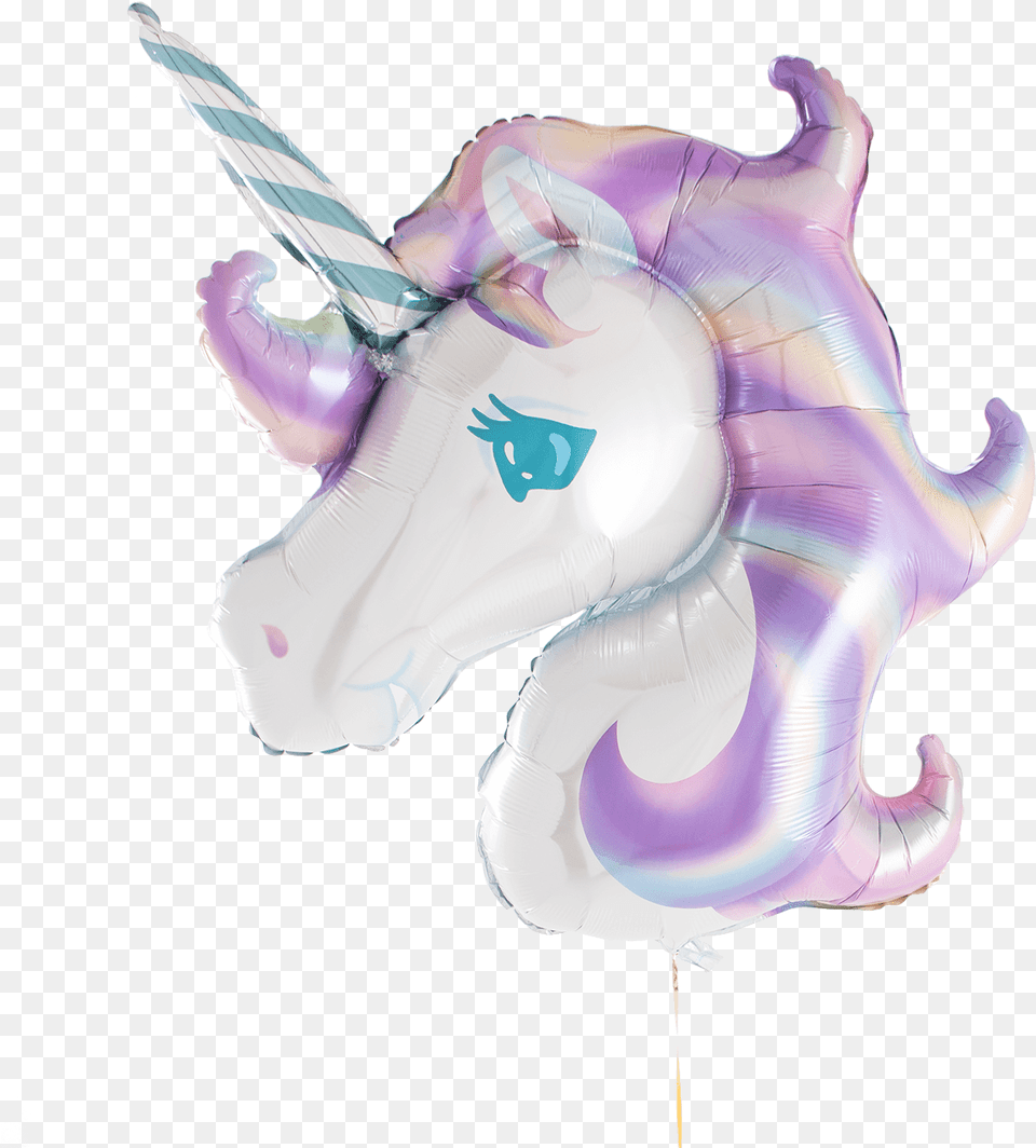 Pastel Unicorn Balloon Illustration Png Image