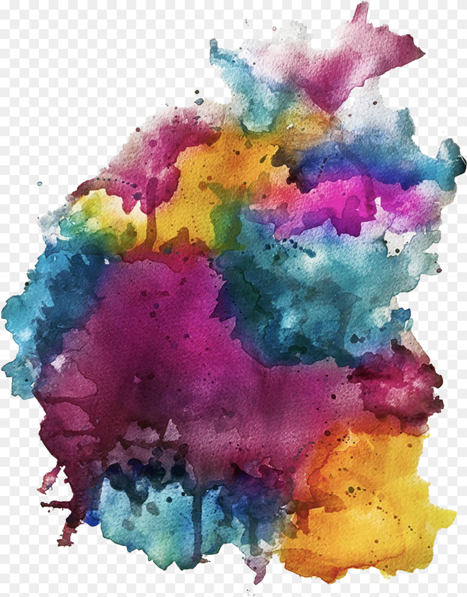 Pastel Watercolor Transparent Watercolor Splash Free Png