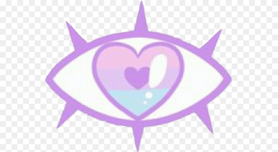 Pastelgoth Eye Queen Pastel Creepy Kawaii Cute Pastel Goth Eyes, Symbol, Animal, Fish, Sea Life Png