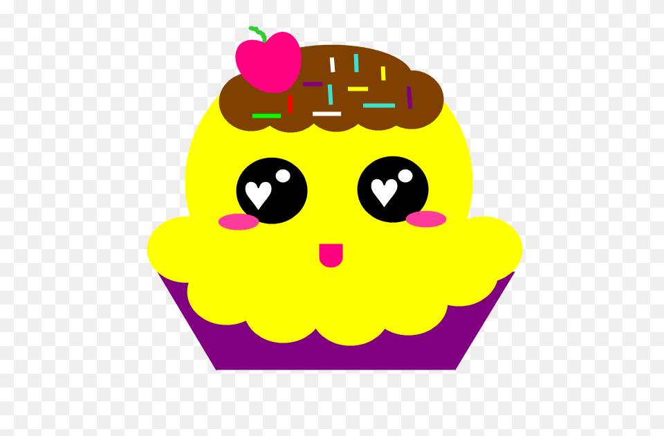 Pastelito Kawaii, Cake, Cream, Cupcake, Dessert Free Transparent Png