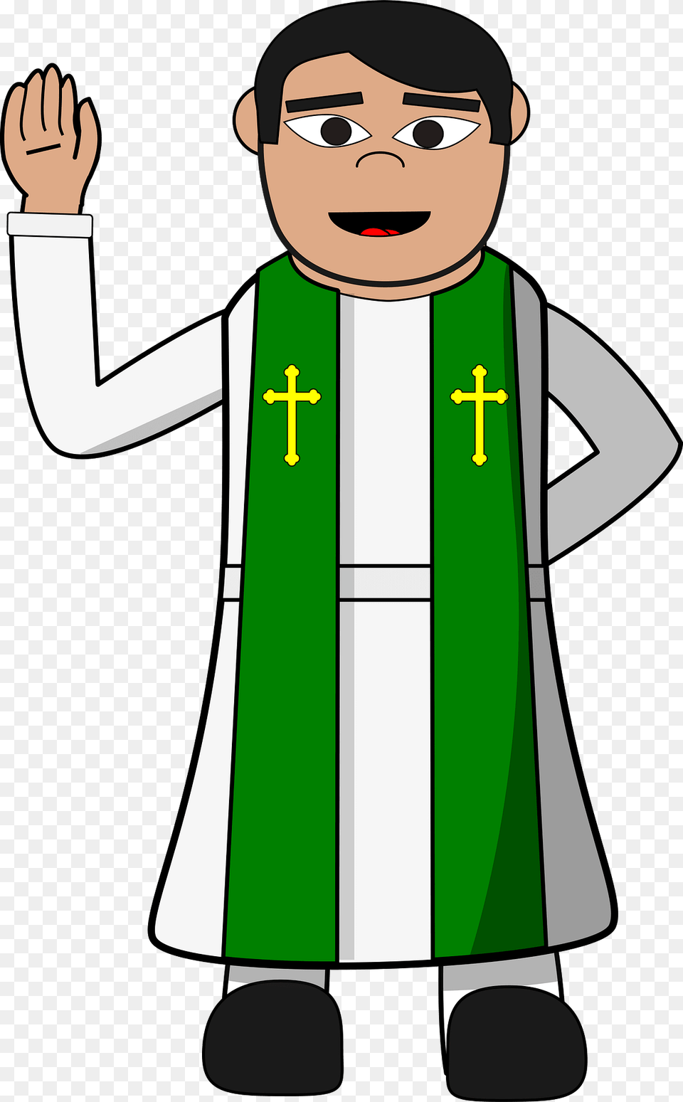 Pastor Clipart, Clothing, Scarf, Stole, Baby Free Png