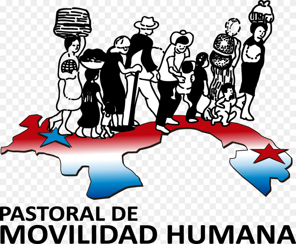 Pastoral De Movilidad Humana Panama, People, Person, Baby, Art Free Png Download