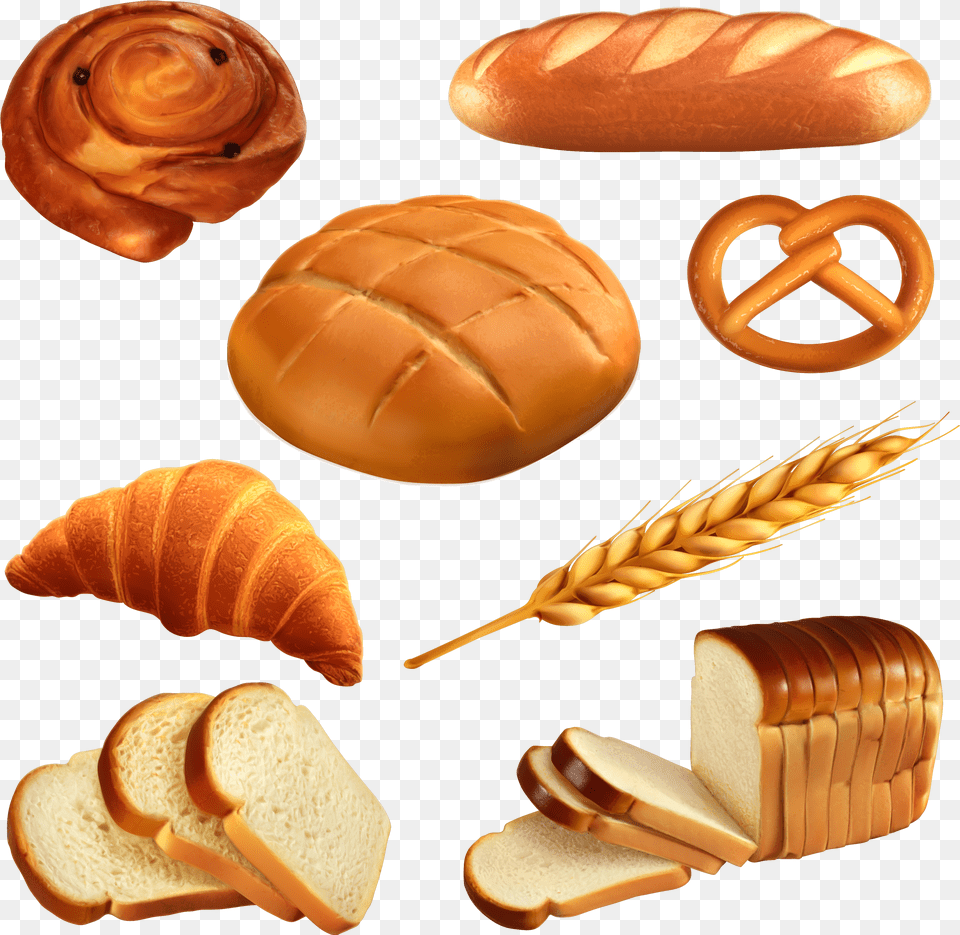 Pastry Clipart Baguette Outeam Serrated Bread Knife Premium Non Stick Free Png Download