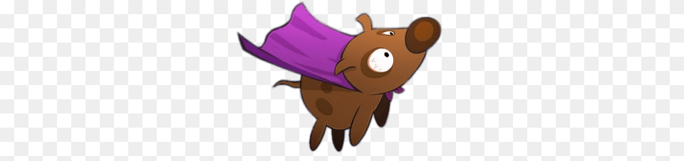 Pat The Dog Flying, Purple, Clothing, Hat, Animal Free Png