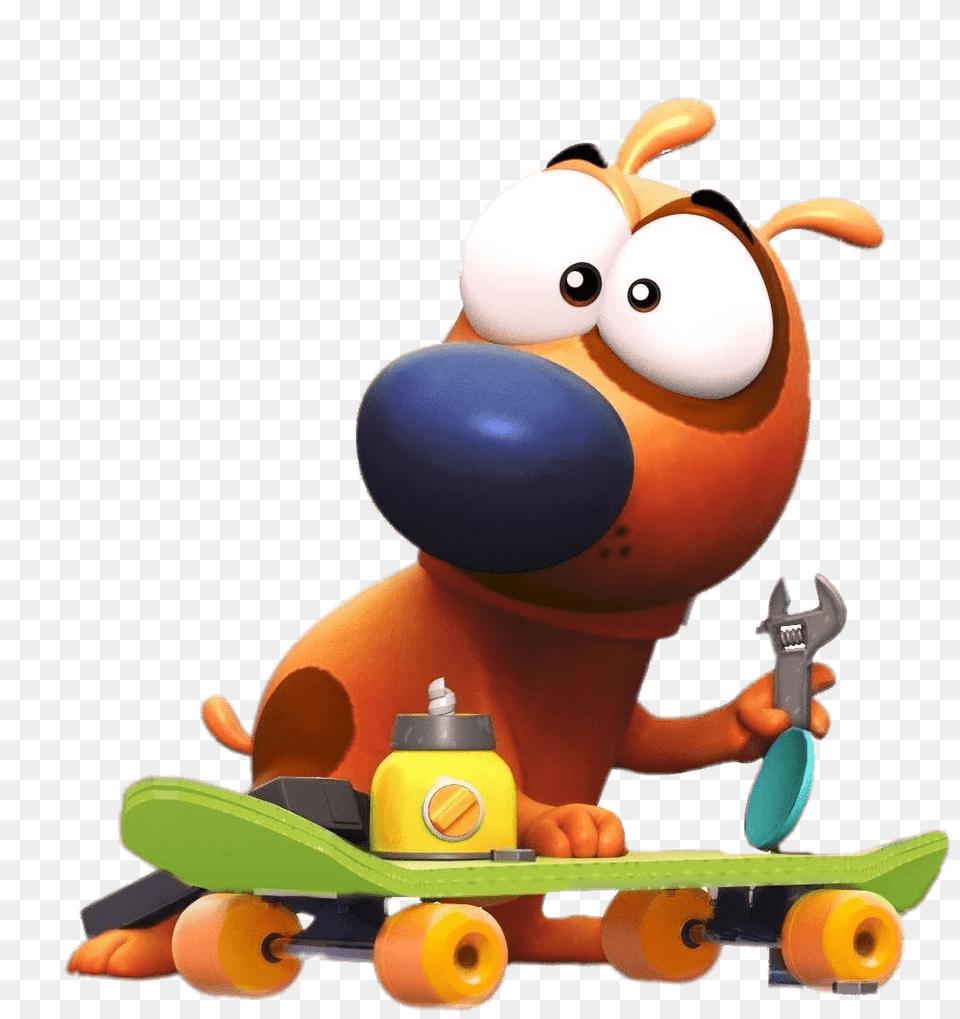 Pat Working On Skateboard, Toy, Machine, Wheel Free Png Download