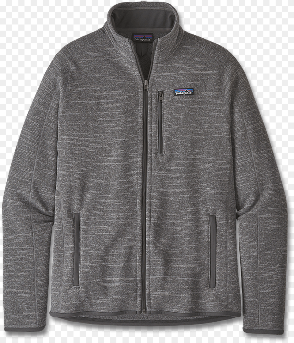 Patagonia Men S Better Sweater Jacket Patagonia Better Sweater Zip Jacket Nickel Png