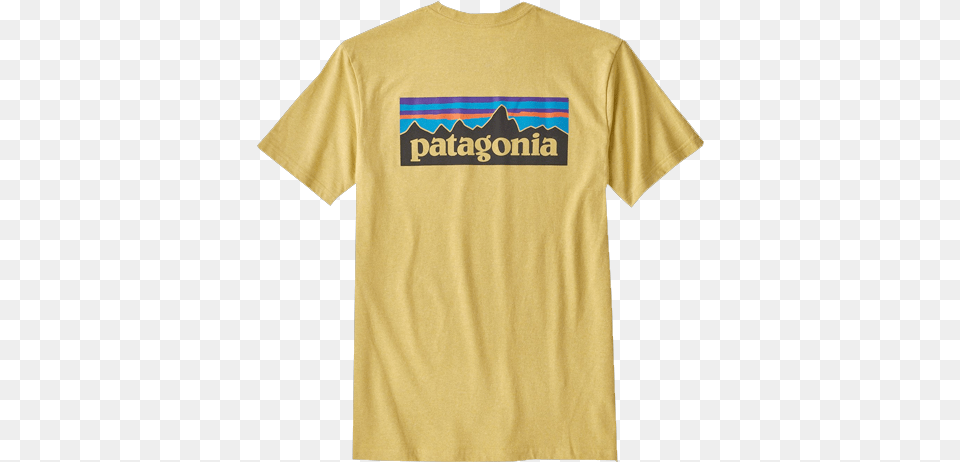 Patagonia P 6 Logo Responsible Tee Sun Yellow Arrow U0026 Beast Patagonia Clothing, T-shirt, Shirt Png