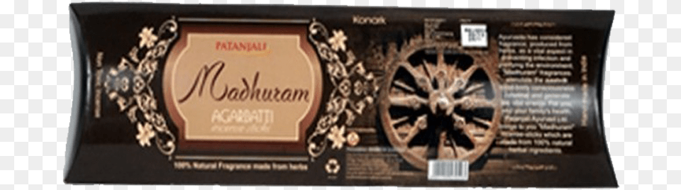 Patanjali Madhuram Konark Agarbatti 1 Packet Konark Patanjali Madhuram Agarbatti, Machine, Wheel, Incense, Spoke Png Image