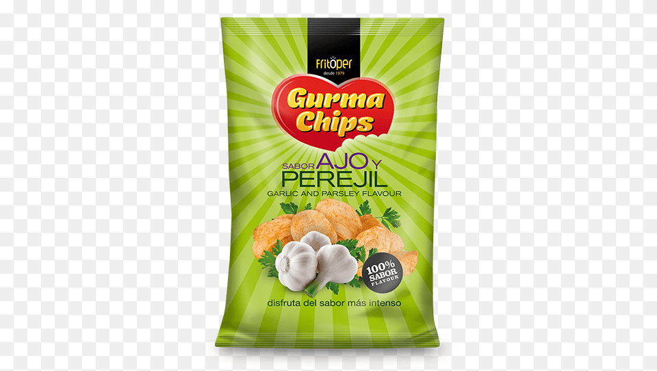 Patatas Firtas Gourma Chips Sabor Ajo Y Perejil Gurma Chips, Food, Fried Chicken Free Transparent Png