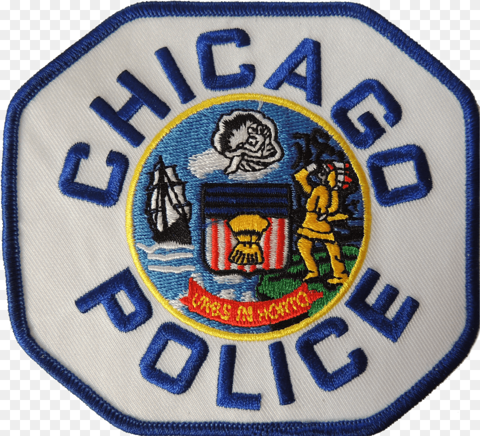 Patch Of The Chicago Police Department Chicago Police Department, Badge, Logo, Symbol, Baby Free Png Download