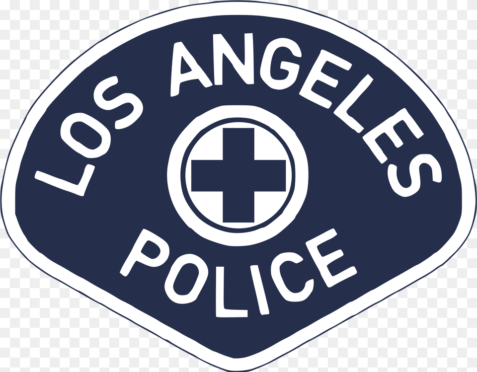 Patch Of The Los Angeles Police Emblem, Logo, Disk, Symbol Free Transparent Png