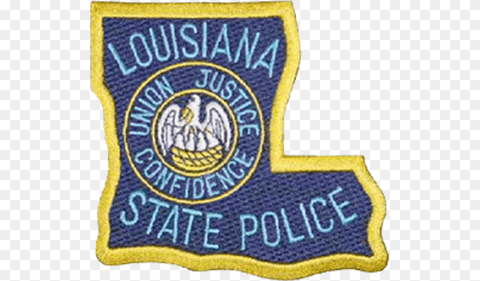 Patch Of The Louisiana State Police Emblem, Badge, Logo, Symbol Free Png