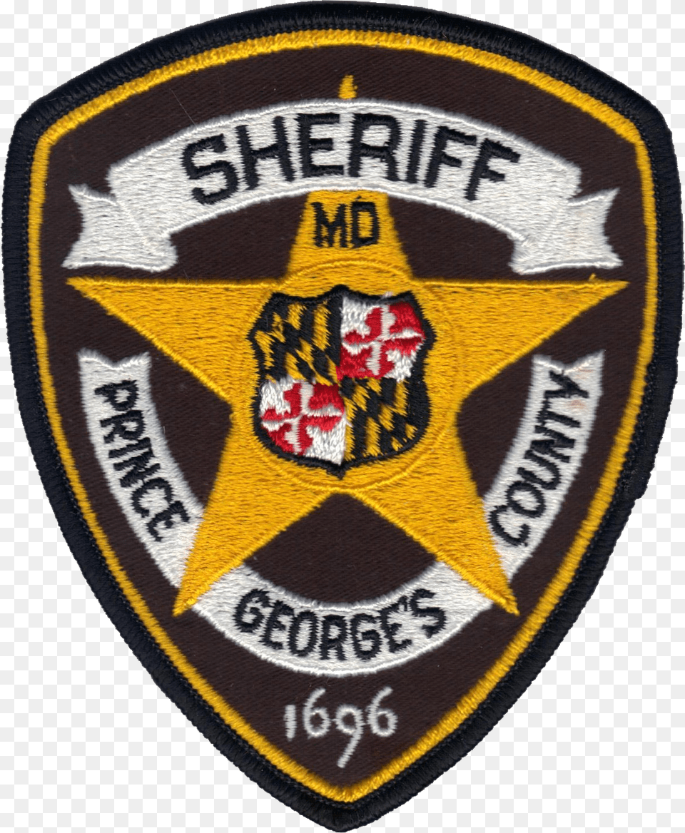 Patch Of The Prince George S County Sheriff S Office Emblem, Badge, Logo, Symbol Free Transparent Png