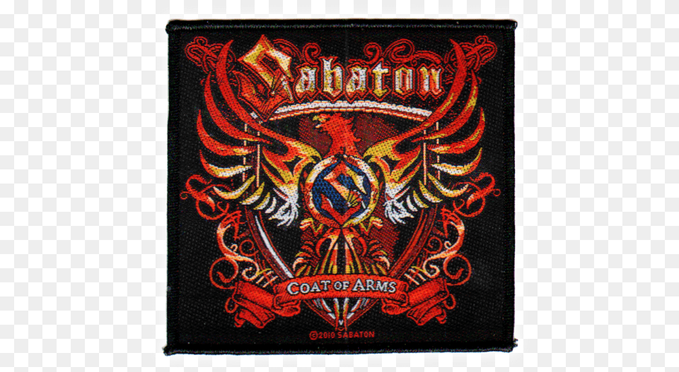 Patch Sabaton Of Arms Sabaton Coat Of Arms, Emblem, Symbol, Logo Png