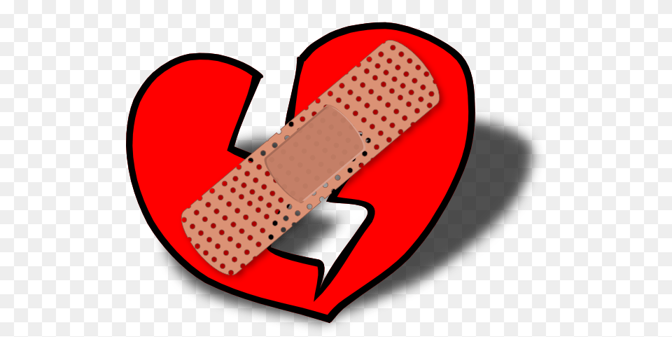 Patched Broken Heart Clip Art, Bandage, First Aid, Device, Grass Free Transparent Png