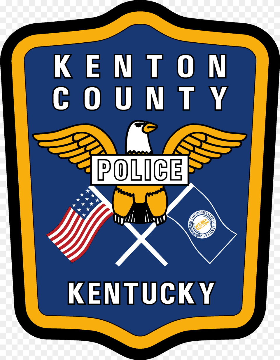 Patchlogo Kenton County Police Logo, Badge, Symbol, Animal, Bird Free Png Download
