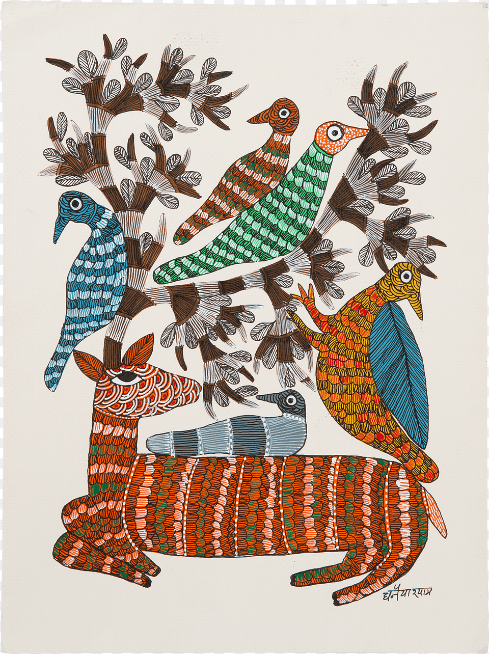 Patchwork, Art, Animal, Bird, Pattern Png Image