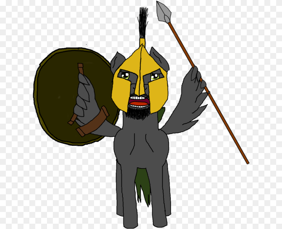 Patec Helmet Leonidas Oc Oc Only Oc Cartoon, Spear, Weapon, Adult, Female Free Png Download