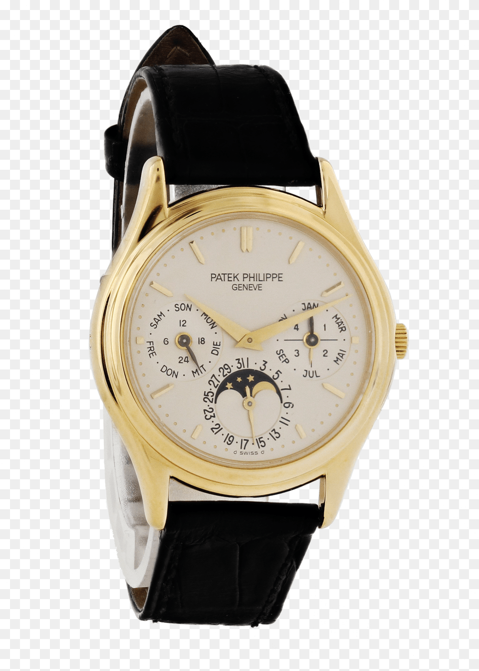 Patek Philippe Perpetual Calendar 3940 Box Amp Certificate, Arm, Body Part, Person, Wristwatch Free Png Download