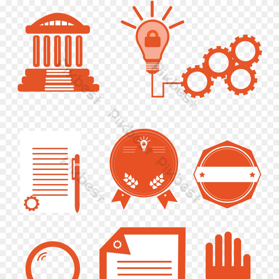 Patent Concept Attribute Icon Dot, Light Free Png