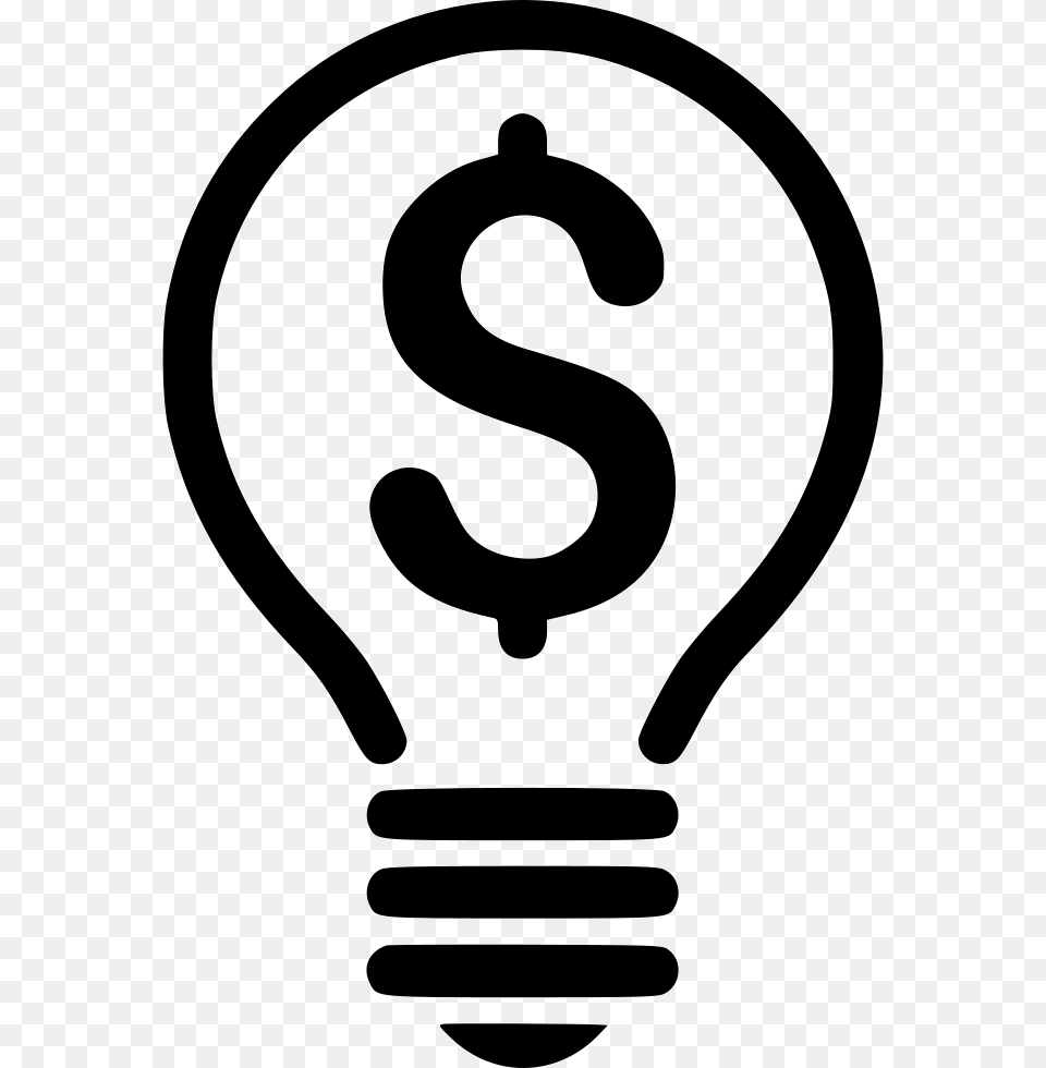 Patent Financial Idea Icon Vector, Light, Lightbulb Free Png Download