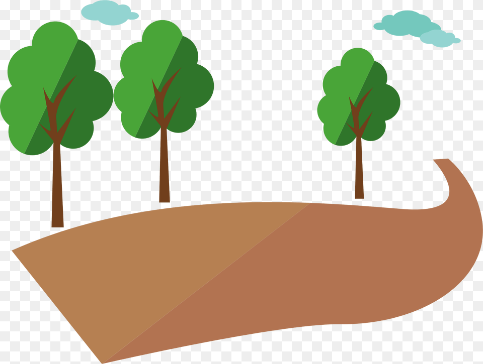 Path Clipart, Plant, Tree, Vegetation, Land Png Image