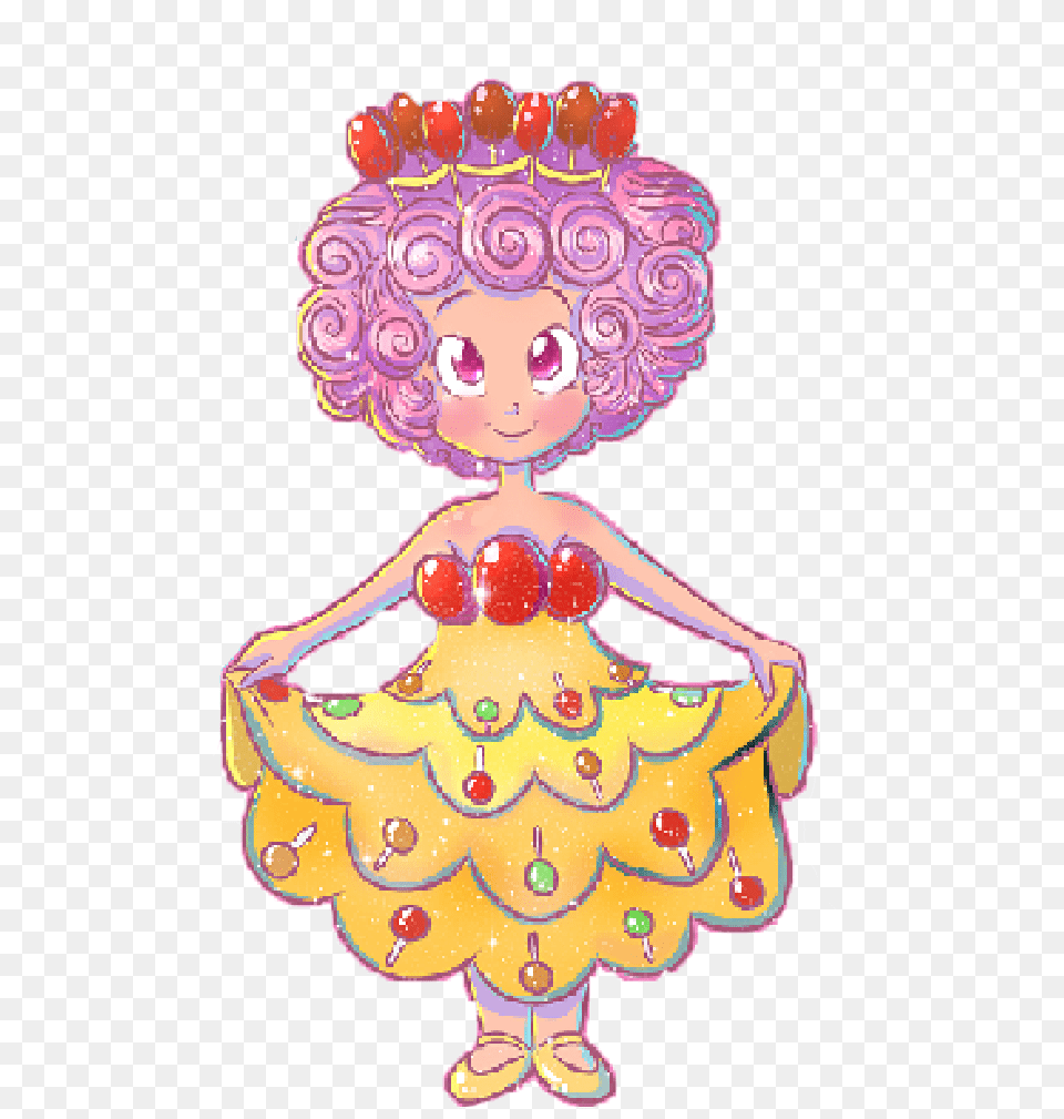 Path Clipart Candyland Princess Lolly Candy Land Characters, Baby, Person, Doll, Toy Png Image