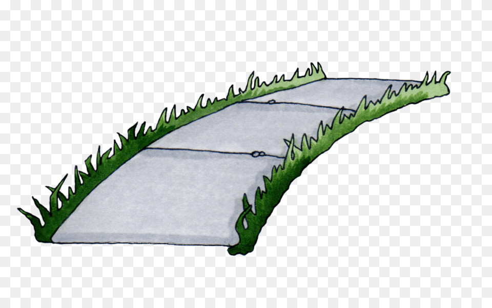 Path Clipart Vector Clipart, Sidewalk, Grass, Plant, Arch Free Png Download