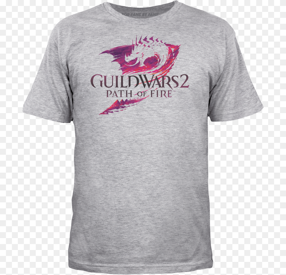 Path Of Fire Logo Guild Wars 2 Path Of Fire, Clothing, T-shirt, Shirt, Adult Png Image