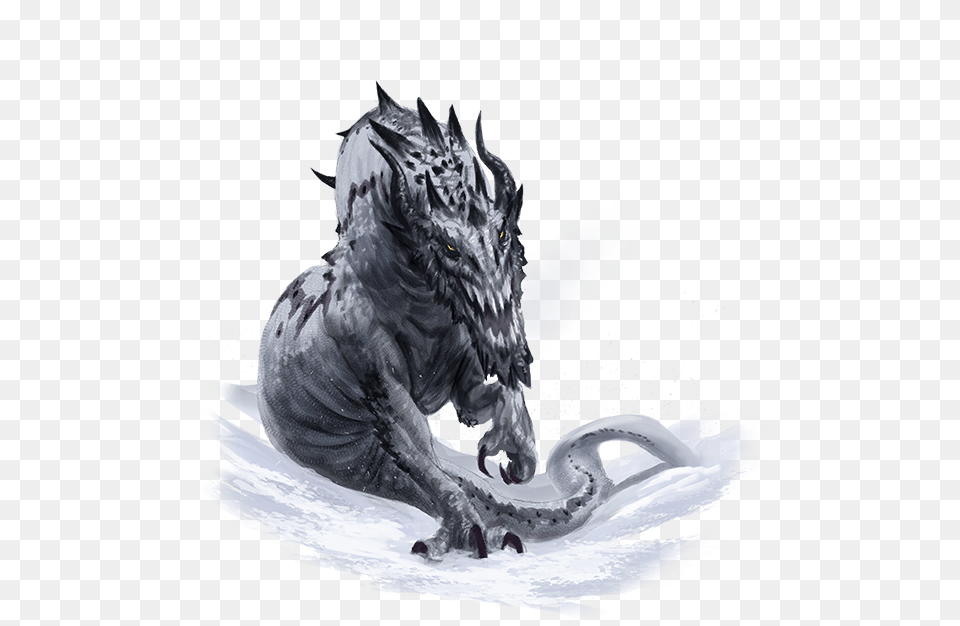 Pathfinder Ice Linnorm, Dragon, Animal, Bird Free Png