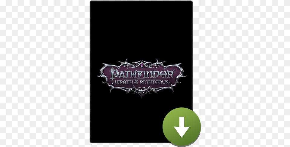 Pathfinder Wrath Of The Righteous Preorder Language, Logo, Accessories, Jewelry, Locket Free Png Download