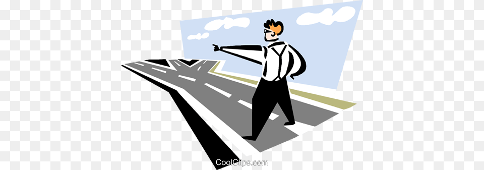 Pathway Clipart Animated, Road, Tarmac, Person, Walking Free Transparent Png