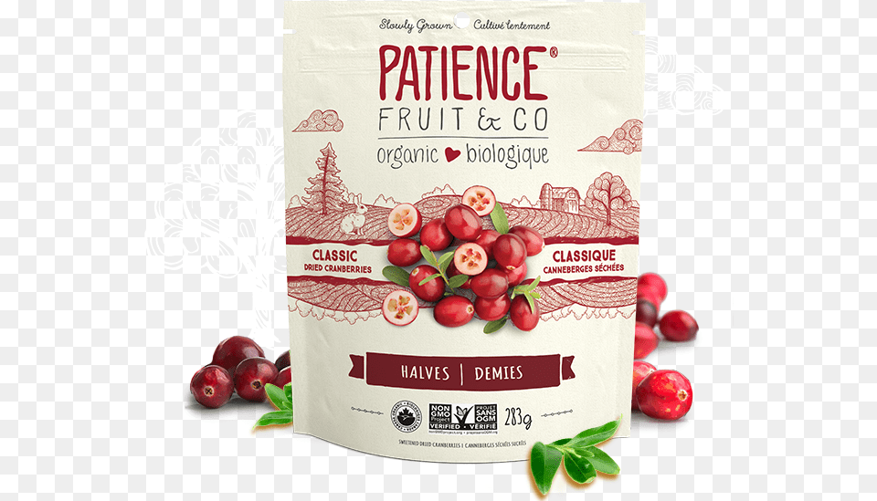 Patience Fruit Amp Co Cranberries Clssc Dried, Food, Plant, Produce, Advertisement Free Png Download