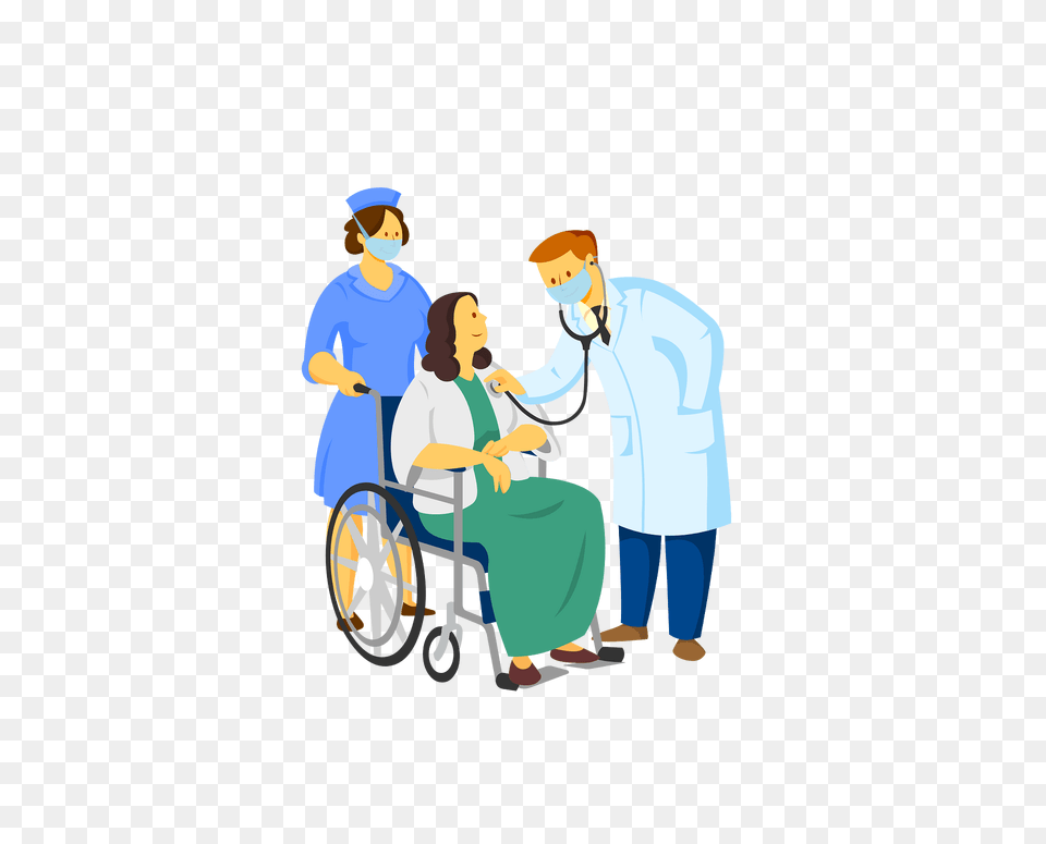 Patient Recovered Concept Clipart, Architecture, Building, Hospital, Adult Png Image