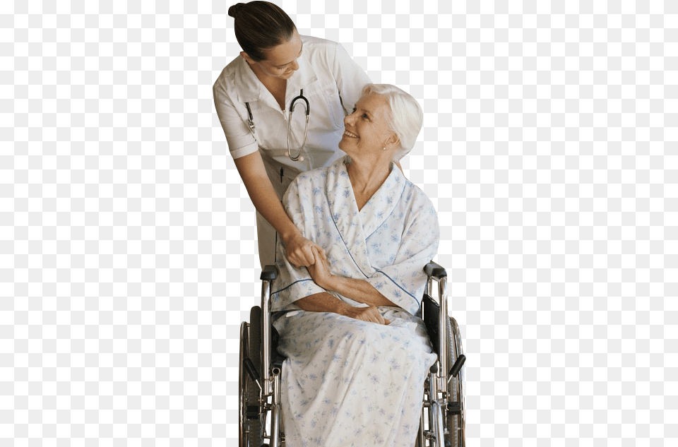 Patient Walking, Adult, Person, Hospital, Woman Free Png Download