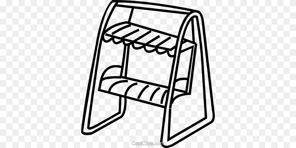 Patio Swing Royalty Vector Clip Art Illustration, Furniture, Chair Free Png