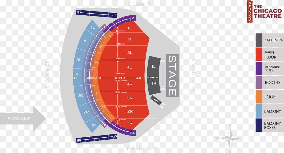 Patio Theater Seating Chart Free Transparent Png