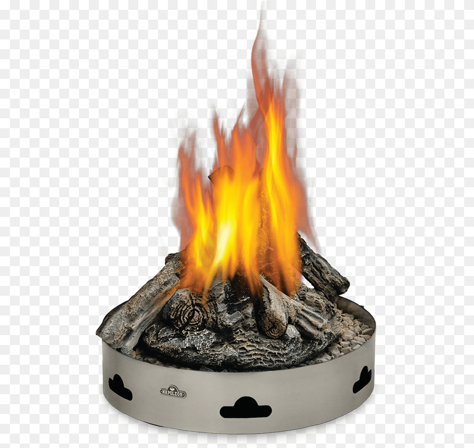 Patioflame Stainless Steel Fire Pit Napoleon Gas Fire Pit, Flame, Bonfire Free Png