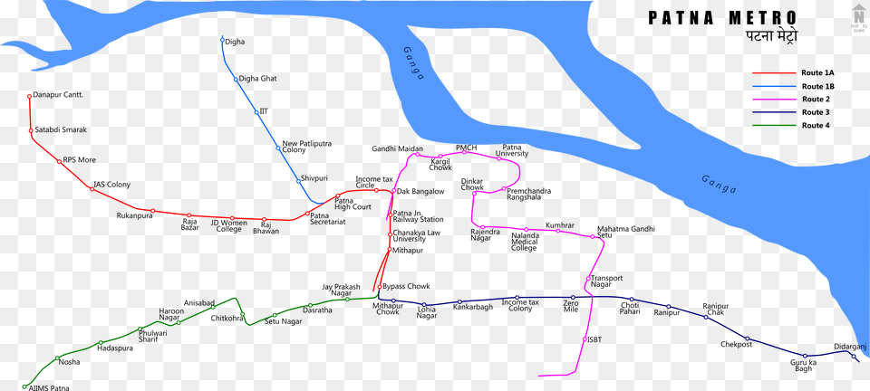 Patna Metro Map, Chart, Plot, Nature, Outdoors Free Png Download