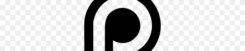 Patreon Icon Image, Gray Free Transparent Png