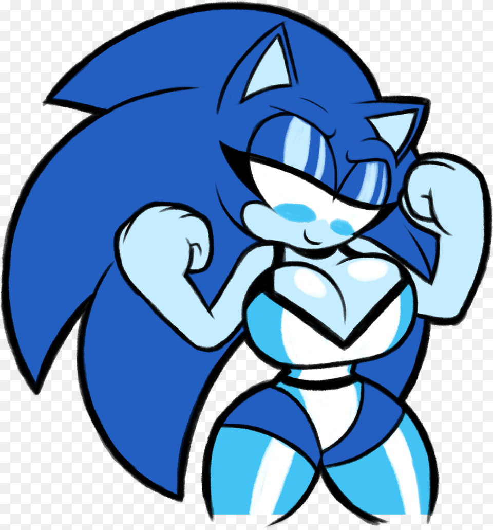 Patreon Request Sonic In Some Wrestling Outfit That Drawing, Book, Comics, Publication, Baby Png Image