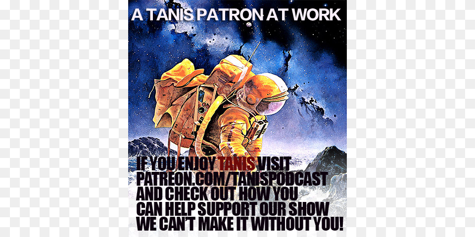 Patreon Spaceman Shipwreck Book, Advertisement, Comics, Poster, Publication Png
