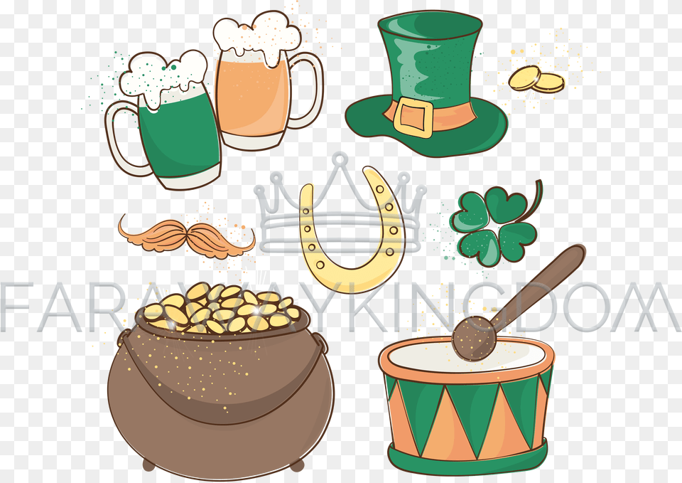 Patrick Beer Saint Patrick Day Vector Illustration Saint Patrick39s Day Png