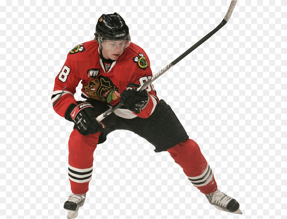 Patrick Kane White Background, Adult, Helmet, Person, Man Free Transparent Png