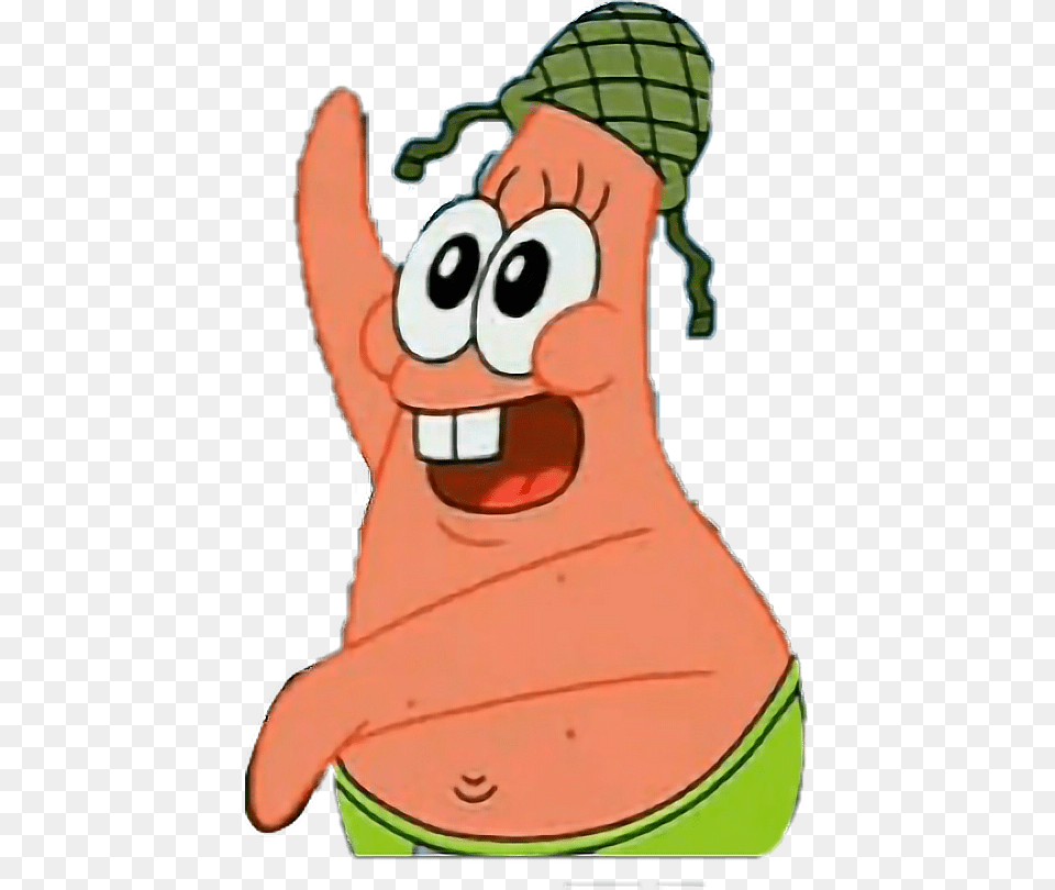 Patrick Patrickstar Spongebob Spongebobsquarepants Stickers Bob Esponja, Cartoon Free Transparent Png