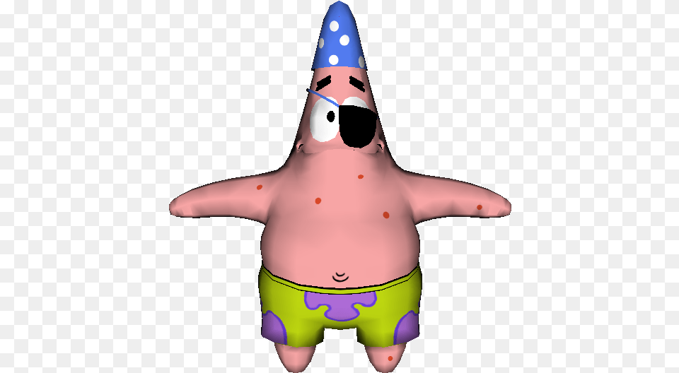 Patrick Pirate Spongebob, Clothing, Hat, Animal, Fish Free Png