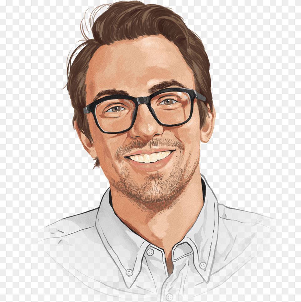 Patrick Richardson Co Founder Sketch, Accessories, Portrait, Photography, Person Free Png Download