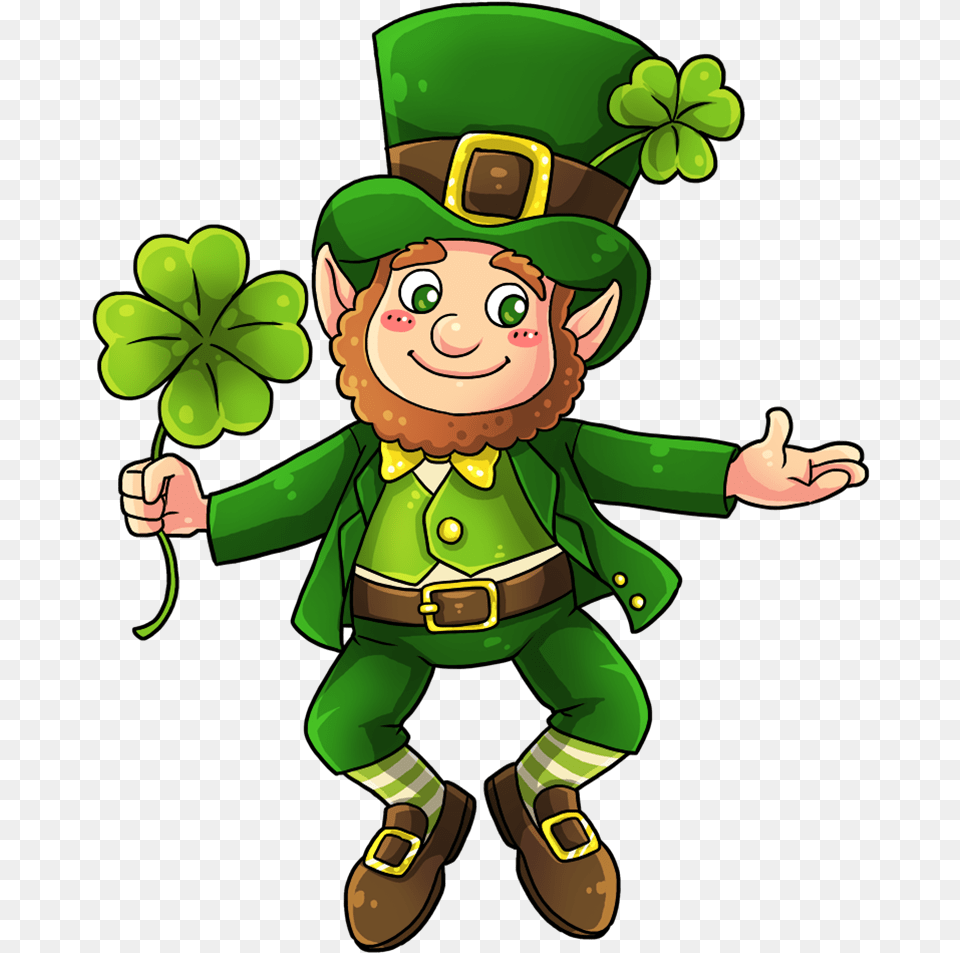 Patrick S Day, Green, Elf, Baby, Person Free Png Download