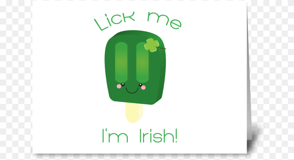 Patrick S Day Greeting Card, Food, Ice Pop Png